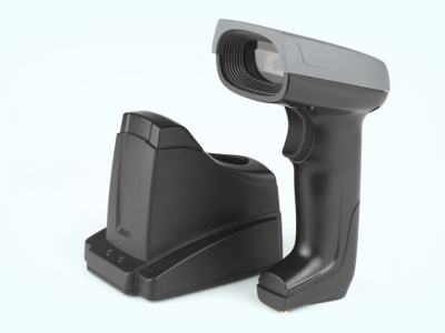 SM105H 1D cordless scanner with chargable stand
