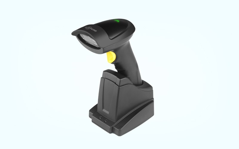 SM104J 1D cordless scanner with chargable stand
